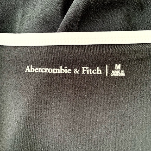 Abercrombie Traveler Dress Skort Athletic Dress Black White Medium - Picture 7 of 7